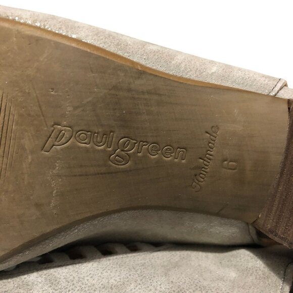 Paul Green Trisha Cage Sandals Open Toe Slingback Leather Beige UK 6 US 8.5 - Picture 6 of 8